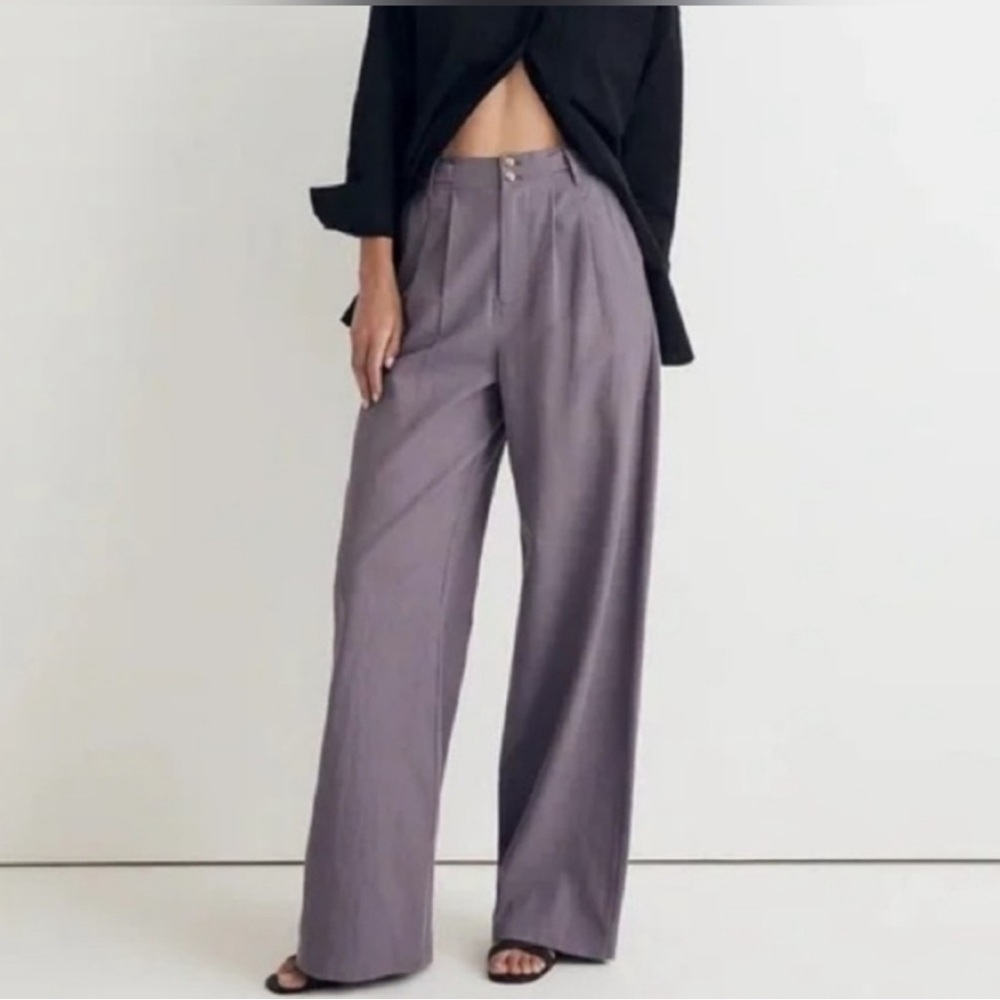 Madewell Harlow wide leg pants